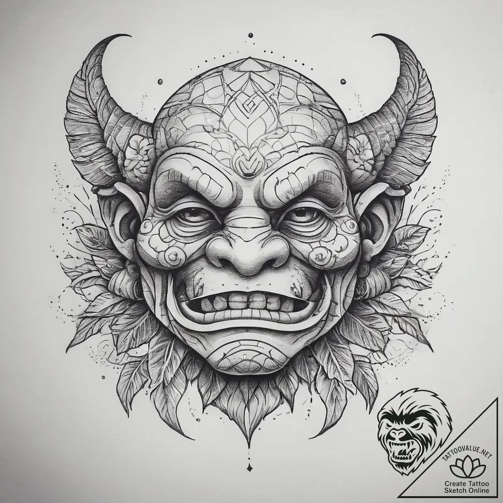 Tattoo design 'do not feed the troll' in a pl... - tattoo sketch (№1753879675_0, 30.07.2025 12:47) — tattoovalue.net