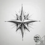 Tattoo design a subtle representation of a gu… – tattoo sketch (№1753880072_0, 30.07.2025 12:54) — tattoovalue.net