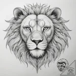 Tattoo sketch a leo lion’s eye subtly integra… – tattoo sketch (№1753885213_0, 30.07.2025 14:20) — tattoovalue.net