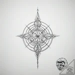 Tattoo design a tiny, abstract representation… – tattoo sketch (№1753888756_0, 30.07.2025 15:19) — tattoovalue.net