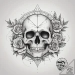 р сѓрѕр° р’рµрґр° (veda, knowledge, wisdom, p… – tattoo sketch (№1753891124_0, 30.07.2025 15:58) — tattoovalue.net