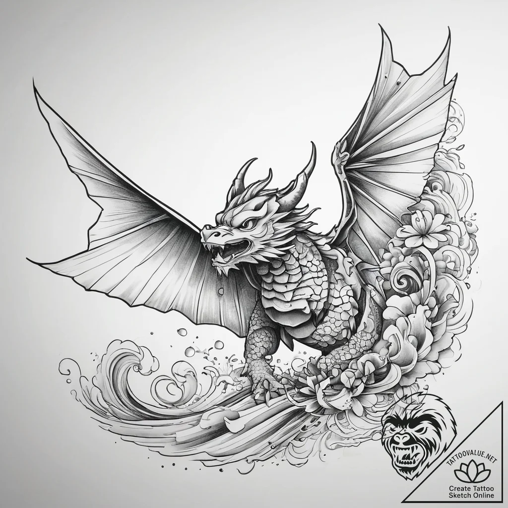Tattoo design a classic paper airplane., tatt... - tattoo sketch (№1753891322_0, 30.07.2025 16:02) — tattoovalue.net