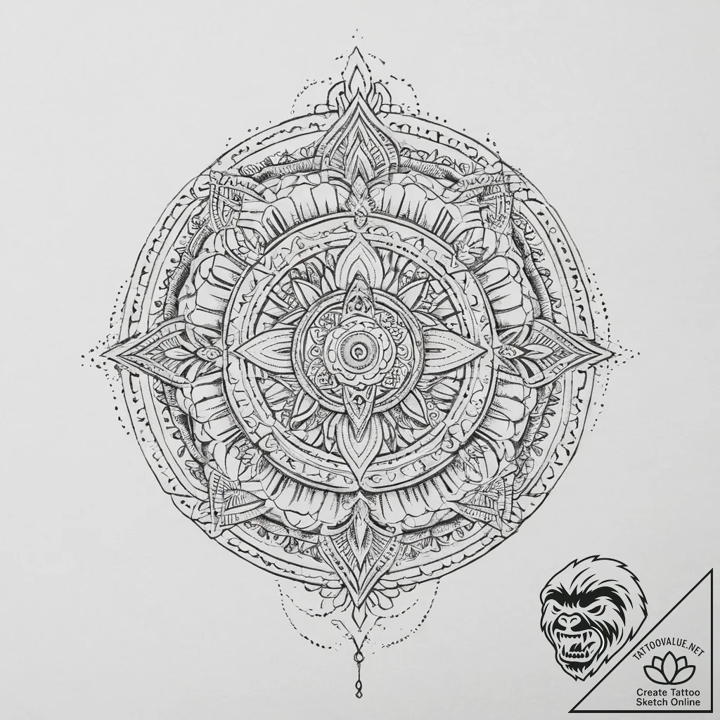 Antique key collection, concept art for tatto... - tattoo sketch (№1753893734_0, 30.07.2025 16:42) — tattoovalue.net