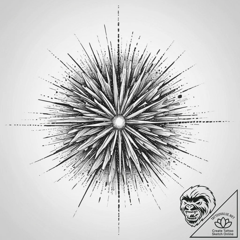 Tattoo sketch an abstract representation of c... - tattoo sketch (№1753902937_0, 30.07.2025 19:15) — tattoovalue.net
