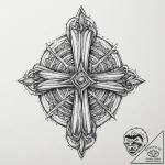 Tattoo design an abstract interpretation of “… – tattoo sketch (№1753905911_0, 30.07.2025 20:05) — tattoovalue.net