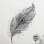 A detailed shot of the intricate pattern on a… – tattoo sketch (№1753914205_0, 30.07.2025 22:23) — tattoovalue.net