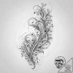 Tattoo sketch a hand with subtle lines accent… – tattoo sketch (№1753915208_0, 30.07.2025 22:40) — tattoovalue.net
