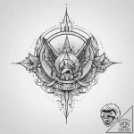 Tattoo design a rough, military-grade fabric… – tattoo sketch (№1753926727_0, 31.07.2025 01:52) — tattoovalue.net