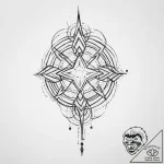 Tattoo design a powerful thought bubble with… – tattoo sketch (№1753926922_0, 31.07.2025 01:55) — tattoovalue.net