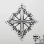 Tattoo sketch a simple “connection” symbol: t… – tattoo sketch (№1753929469_0, 31.07.2025 02:37) — tattoovalue.net