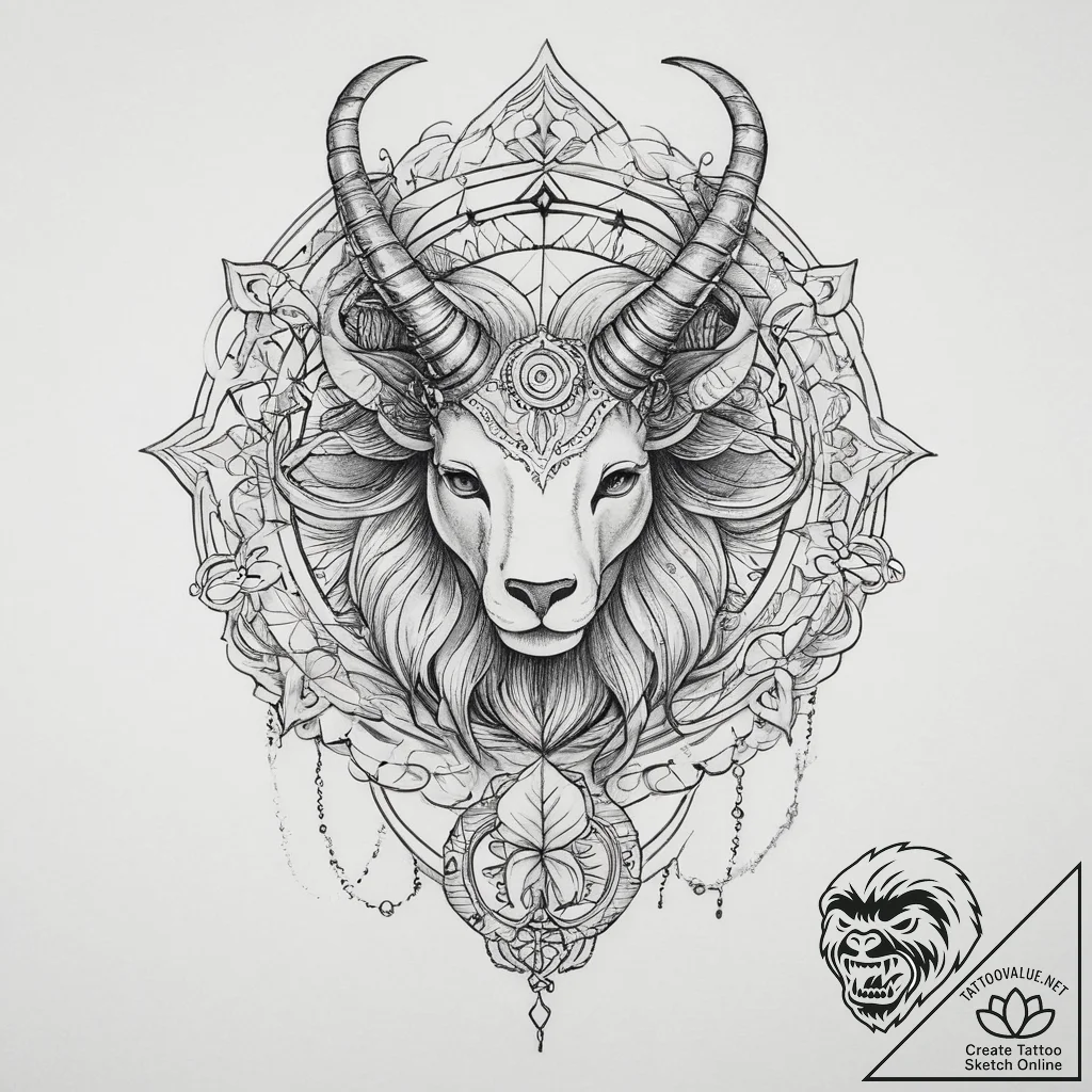Tattoo design a minimalist symbol conveying t... - tattoo sketch (№1753935727_0, 31.07.2025 04:22) — tattoovalue.net