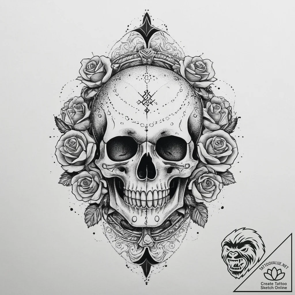 Tattoo design a flowing current of energy for... - tattoo sketch (№1753937296_0, 31.07.2025 04:48) — tattoovalue.net