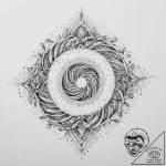 Tattoo design a galaxy swirl that branches of… – tattoo sketch (№1753939448_0, 31.07.2025 05:24) — tattoovalue.net