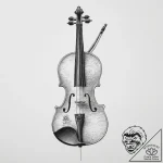 Tattoo sketch a classical musical instrument… – tattoo sketch (№1753940814_0, 31.07.2025 05:46) — tattoovalue.net
