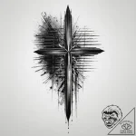 An abstract shot of the shadow cast by a vene… – tattoo sketch (№1753941009_0, 31.07.2025 05:50) — tattoovalue.net