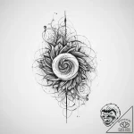 Tattoo design an abstract representation of c… – tattoo sketch (№1753941988_0, 31.07.2025 06:06) — tattoovalue.net