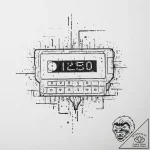 Tattoo sketch a pixelated score counter with… – tattoo sketch (№1753955045_0, 31.07.2025 09:44) — tattoovalue.net