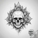 Tattoo sketch an abstract representation of “… – tattoo sketch (№1753957974_0, 31.07.2025 10:32) — tattoovalue.net