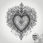 Tattoo design a subtle “royal” pattern around… – tattoo sketch (№1753958761_0, 31.07.2025 10:46) — tattoovalue.net