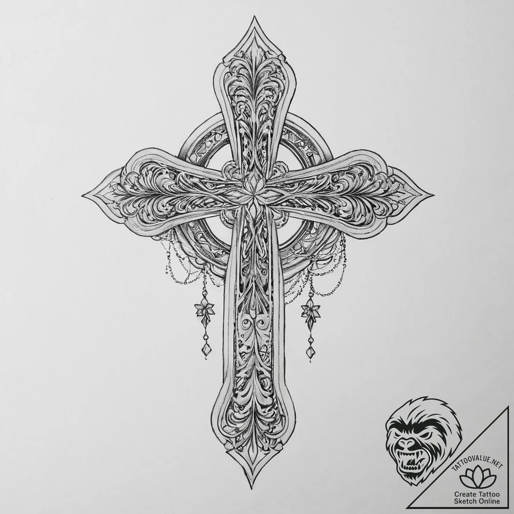 Tattoo sketch a minimalist symbol on the side... - tattoo sketch (№1753966193_0, 31.07.2025 12:49) — tattoovalue.net