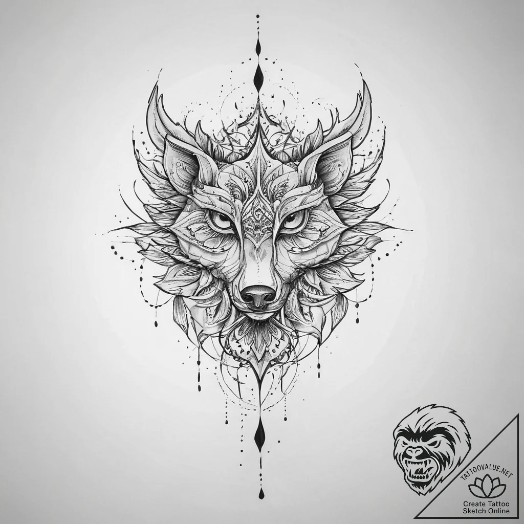 Grindylow - tattoo sketch (№1753972027_0, 31.07.2025 14:27) — tattoovalue.net