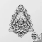 Triad (symbol), tattoo flash sheet design, so… – tattoo sketch (№1753972618_0, 31.07.2025 14:36) — tattoovalue.net