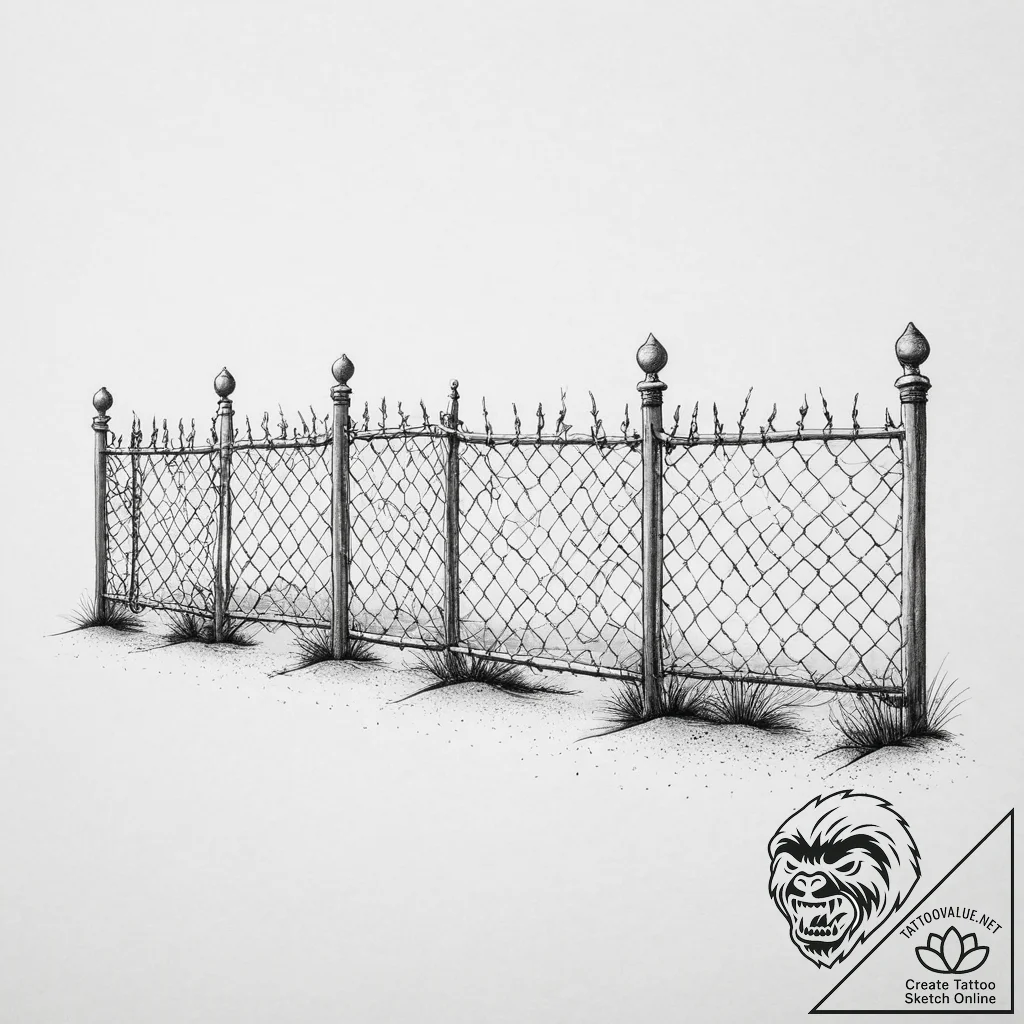 Tattoo design a minimalist representation of... - tattoo sketch (№1753974200_0, 31.07.2025 15:03) — tattoovalue.net