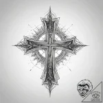 Tattoo design a rusted metal texture forming… – tattoo sketch (№1753981241_0, 31.07.2025 17:00) — tattoovalue.net