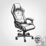 Tattoo sketch a stylized gamer chair with erg… – tattoo sketch (№1753984080_0, 31.07.2025 17:48) — tattoovalue.net