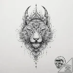 р“сђсѓрїрїр° 14: abstract & geometric strengt… – tattoo sketch (№1753992378_0, 31.07.2025 20:06) — tattoovalue.net