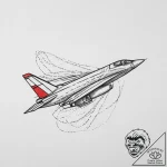 Paper airplane, tattoo sketch design, soft wh… – tattoo sketch (№1754001092_0, 31.07.2025 22:31) — tattoovalue.net