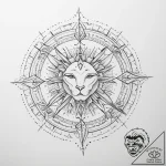 Tattoo sketch a zodiac symbol appearing as a… – tattoo sketch (№1754001854_0, 31.07.2025 22:44) — tattoovalue.net