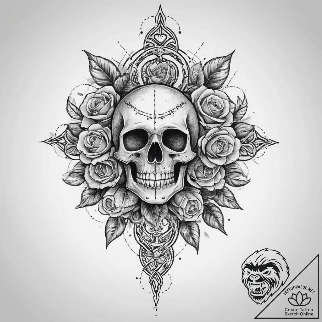 Tattoo sketch a subtle light source radiating... - tattoo sketch (№1754011524_0, 01.08.2025 01:25) — tattoovalue.net