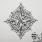 Tattoo sketch a tactical knife blade with a s… – tattoo sketch (№1754014683_0, 01.08.2025 02:18) — tattoovalue.net