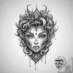 Tattoo sketch a glowing health pack icon on a… – tattoo sketch (№1754018061_0, 01.08.2025 03:14) — tattoovalue.net