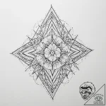 Tattoo sketch a delicate pattern along the si… – tattoo sketch (№1754021827_0, 01.08.2025 04:17) — tattoovalue.net