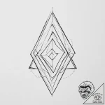 103. tattoo sketch: “opora” rune as part of a… – tattoo sketch (№1754024606_0, 01.08.2025 05:03) — tattoovalue.net