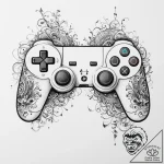 Tattoo sketch a broken controller symbolizing… – tattoo sketch (№1754034514_0, 01.08.2025 07:48) — tattoovalue.net