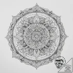 Tattoo sketch a dotwork mandala incorporating… – tattoo sketch (№1754034712_0, 01.08.2025 07:51) — tattoovalue.net