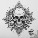 р“сђсѓрїрїр° 15: ррісђрёріс‹рµ рё рјрѕрёрєр°… – tattoo sketch (№1754036102_0, 01.08.2025 08:15) — tattoovalue.net