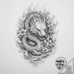 Charon on the river styx, artistic tattoo ske… – tattoo sketch (№1754042098_0, 01.08.2025 09:54) — tattoovalue.net