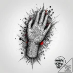 р сѓрѕр° р рѕрґ (rod, ancestry, kin, family,… – tattoo sketch (№1754047806_0, 01.08.2025 11:30) — tattoovalue.net