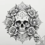 Tattoo sketch a zodiac glyph drawn in a uniqu… – tattoo sketch (№1754053509_0, 01.08.2025 13:05) — tattoovalue.net
