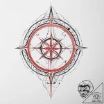 Lilith’s sigil, tattoo flash sheet design, on… – tattoo sketch (№1754054318_0, 01.08.2025 13:18) — tattoovalue.net