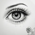 Eye – tattoo sketch (№1754060844_0, 01.08.2025 15:07) — tattoovalue.net