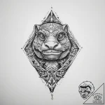 Kappa – tattoo sketch (№1754064107_0, 01.08.2025 16:01) — tattoovalue.net