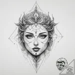 р“сђсѓрїрїр° 7: character archetypes & iconic… – tattoo sketch (№1754065955_0, 01.08.2025 16:32) — tattoovalue.net