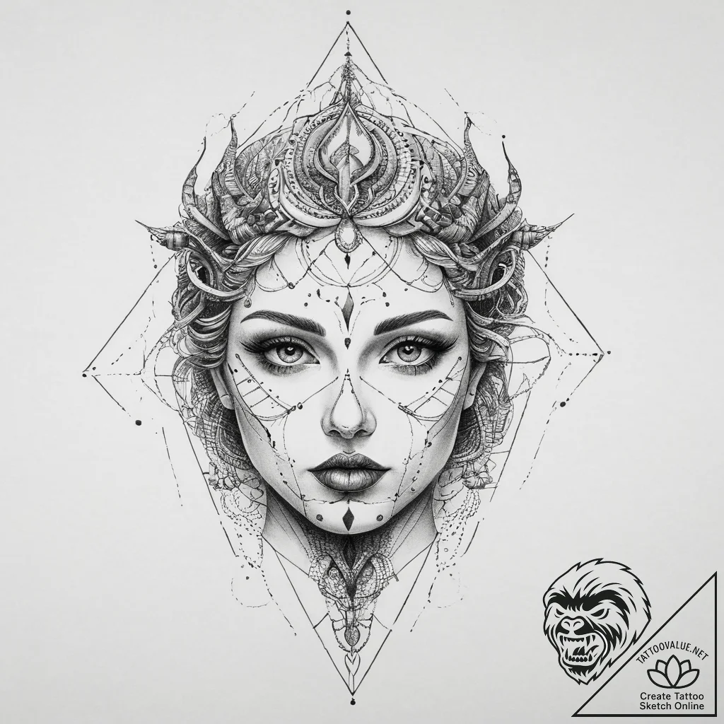р“сђсѓрїрїр° 7: character archetypes & iconic... - tattoo sketch (№1754065955_0, 01.08.2025 16:32) — tattoovalue.net