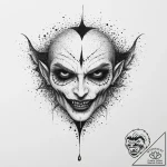 A vampire’s bite mark, artistic tattoo sketch… – tattoo sketch (№1754070034_0, 01.08.2025 17:40) — tattoovalue.net