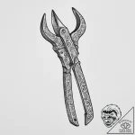 Tattoo sketch a blacksmith’s tongs holding a… – tattoo sketch (№1754072278_0, 01.08.2025 18:17) — tattoovalue.net